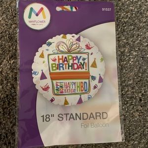 New in package - Happy Birthday Foil Balloon